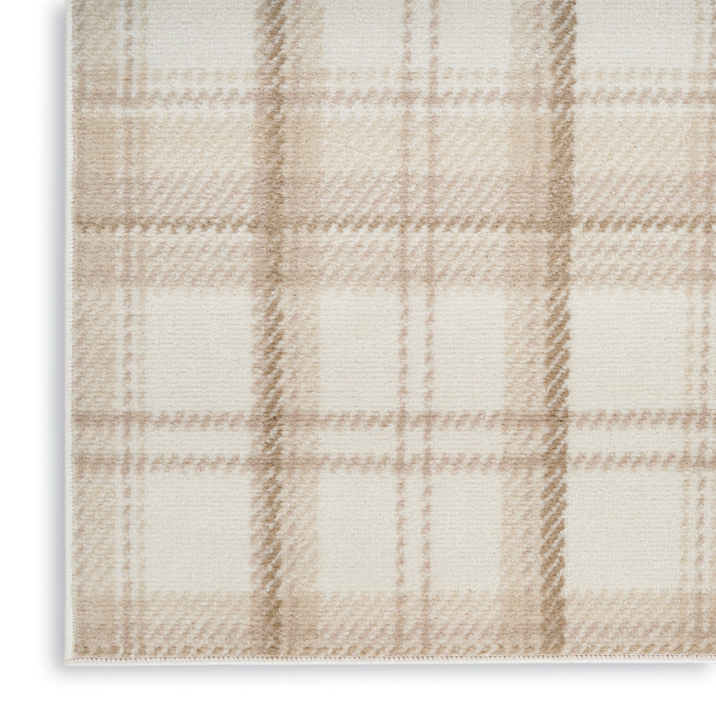 Nourison Home Grafix  Ivory Beige  Contemporary