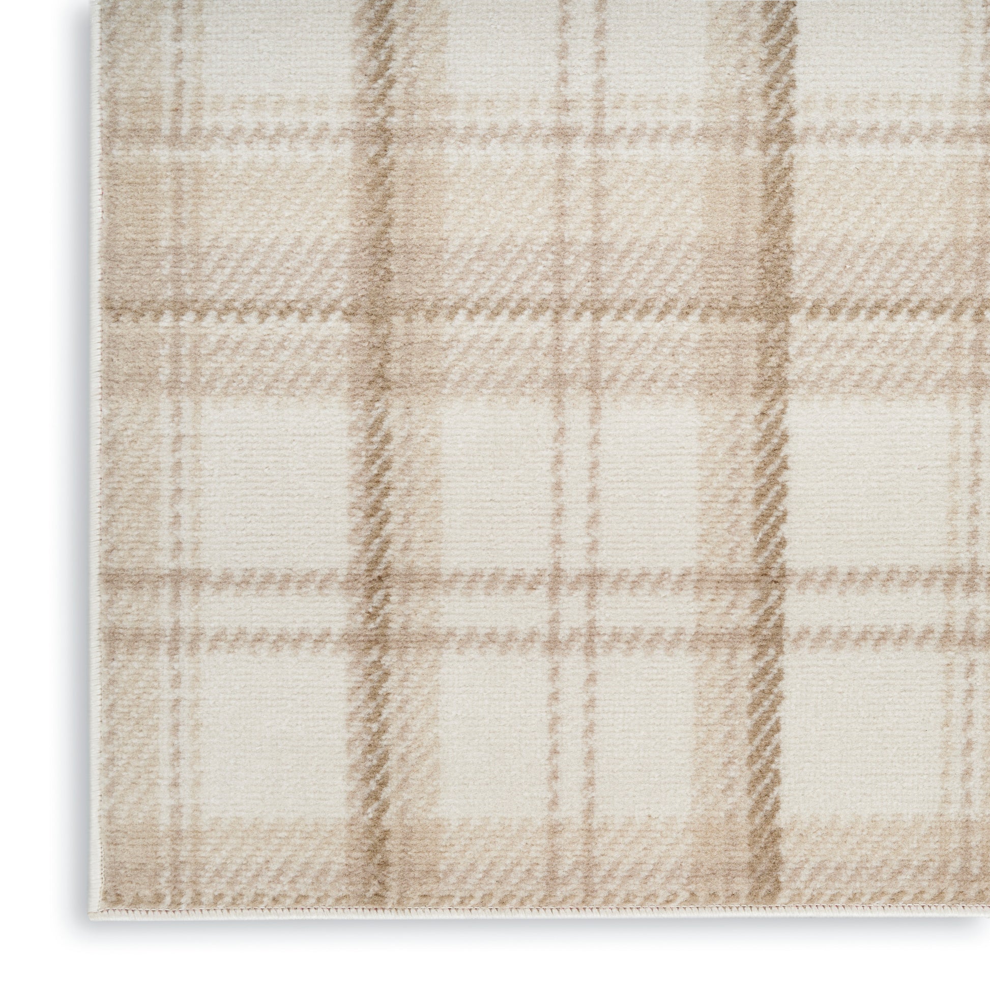 Nourison Home Grafix  Ivory Beige  Contemporary