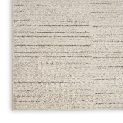Nourison Home Andes  Ivory Grey  Contemporary