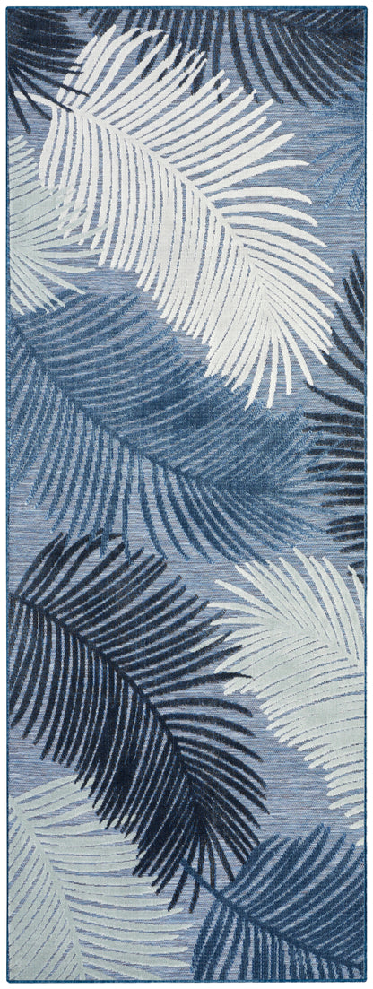 Nourison Home Suncoast SNC03 Denim Contemporary Machine Woven Rug