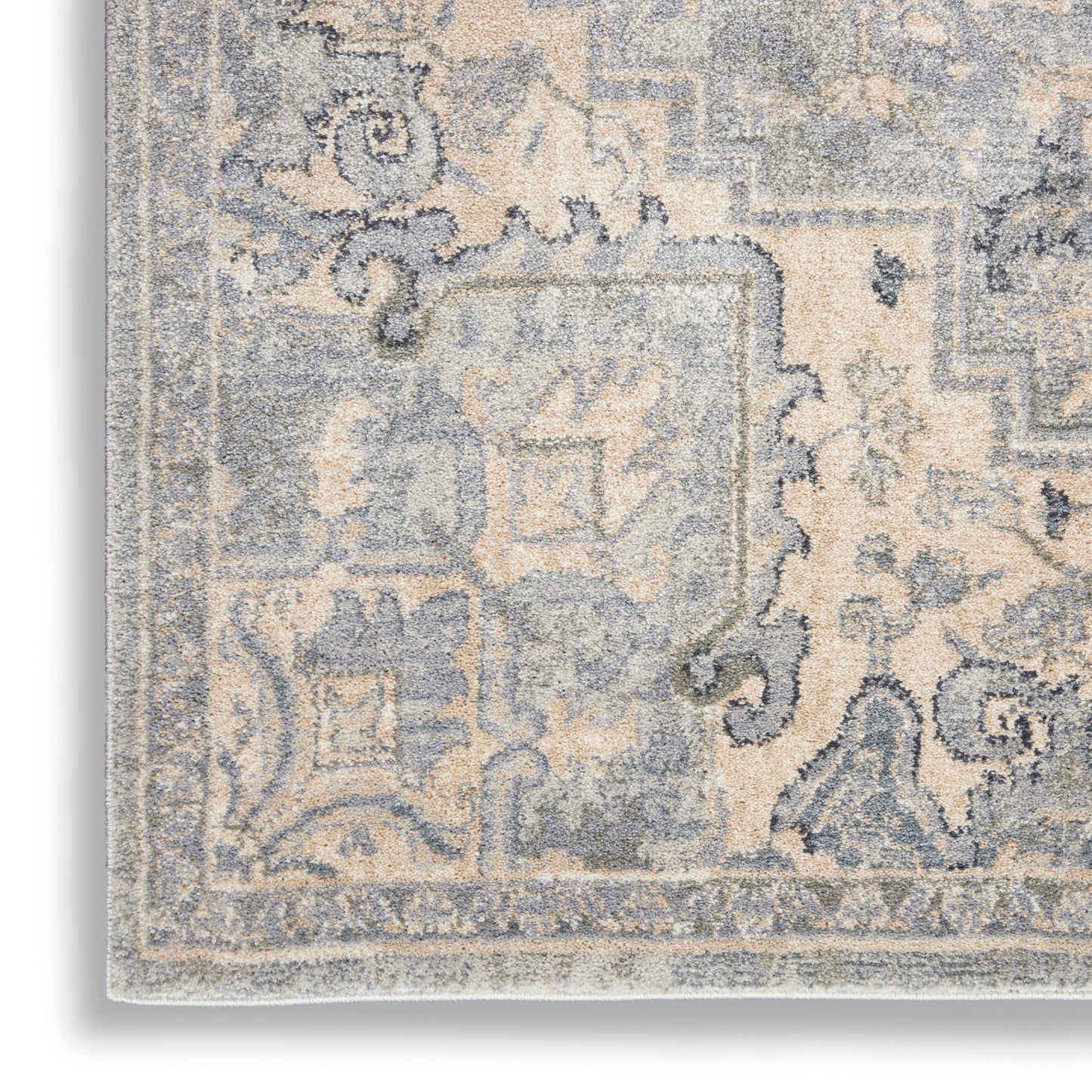 Nourison Home Moroccan Celebration  Silver  Traditional