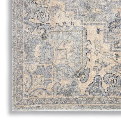 Nourison Home Moroccan Celebration  Silver  Traditional