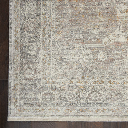 Nourison Home Starry Nights  Silver Cream  Traditional