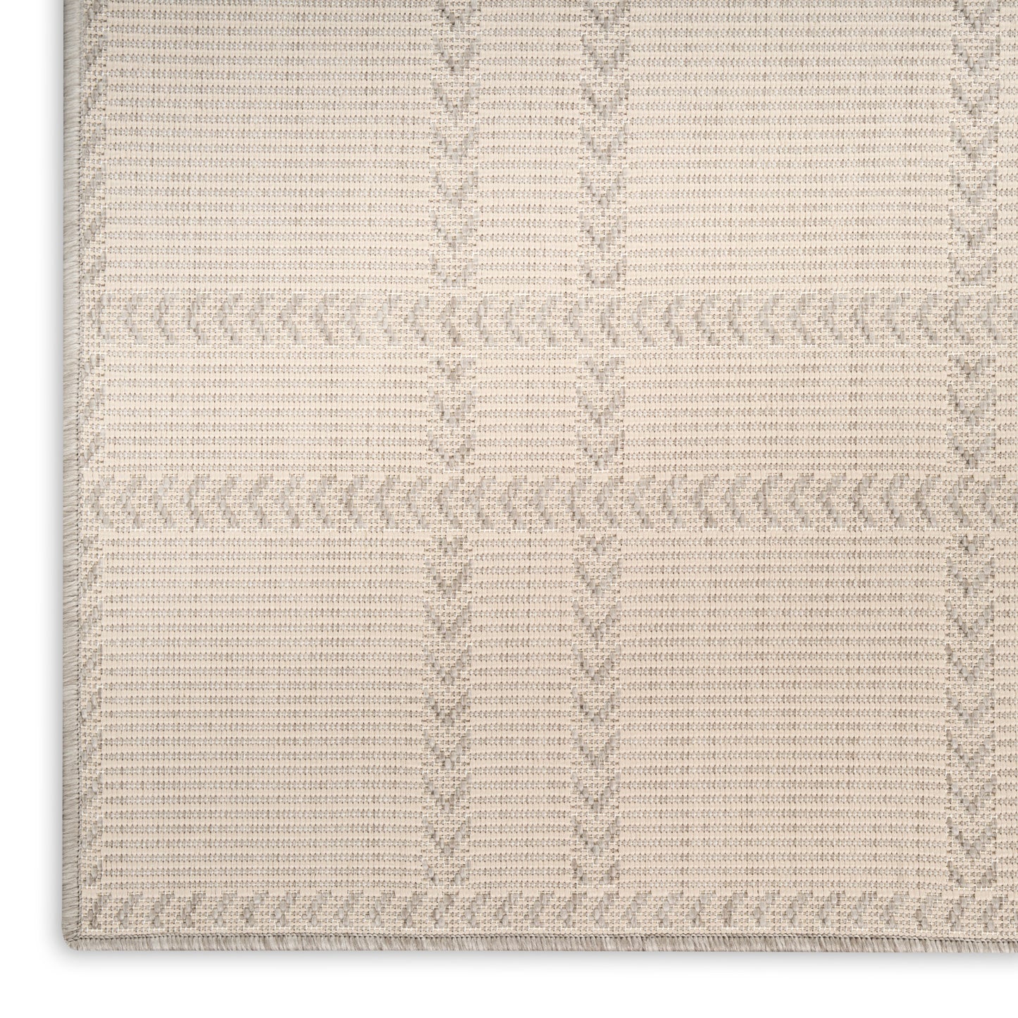 Nourison Home Horizon Indoor/Outdoor  Grey  Contemporary