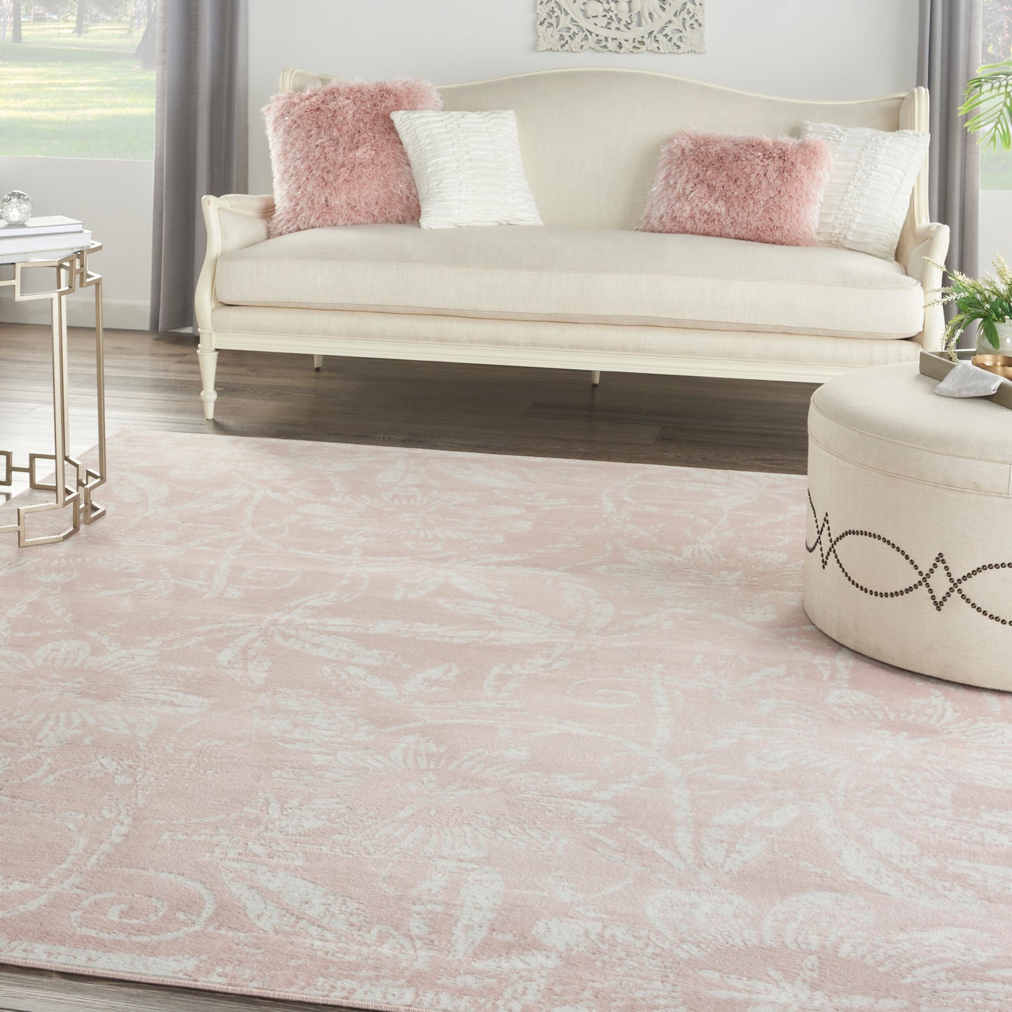 Nourison Home Whimsicle  Pink  Contemporary