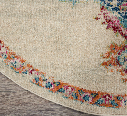 Nourison Home Passion  Grey Multicolor  Transitional