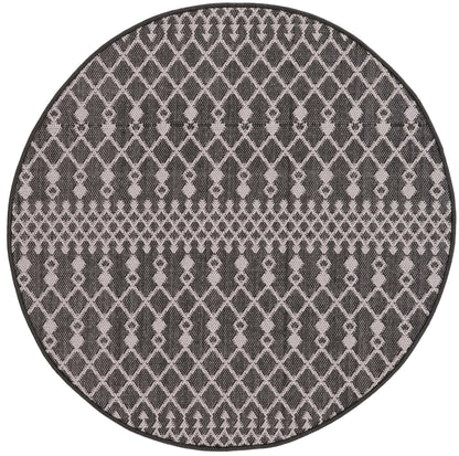 Nourison Home Positano POS02 Black Contemporary Power-loomed Rug