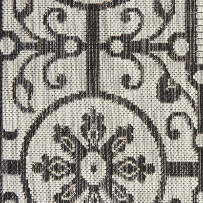 Nourison Home Country Side  Ivory Charcoal  Transitional