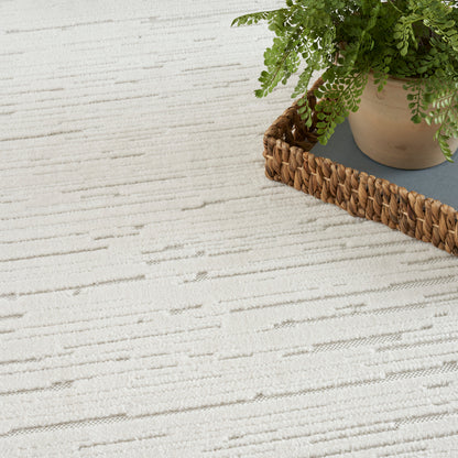 Nourison Home Care Free  Ivory  Contemporary