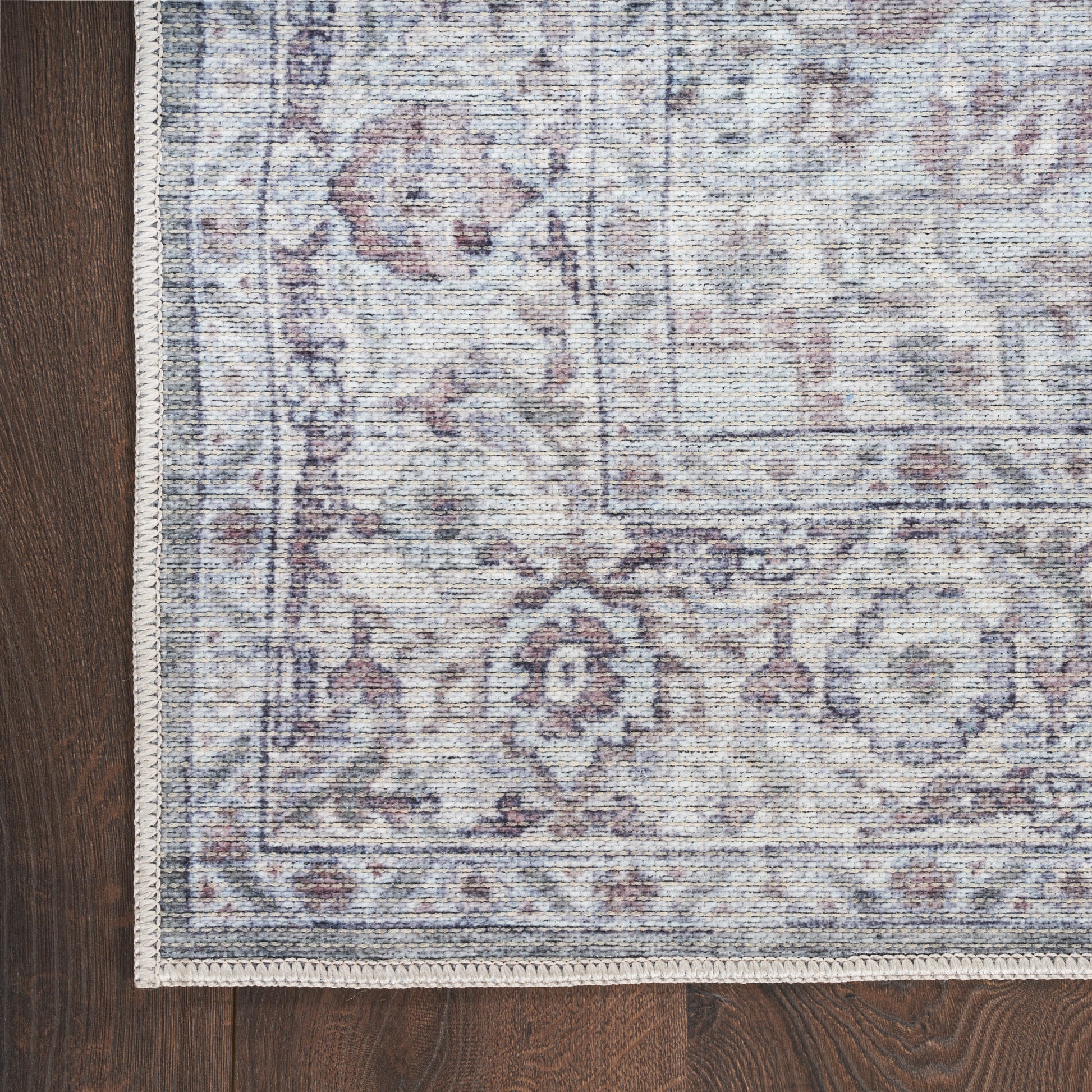 Nourison Home New Concept Washables  Ivory Grey  Traditional