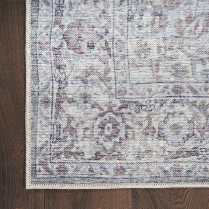 Nourison Home New Concept Washables  Ivory Grey  Traditional
