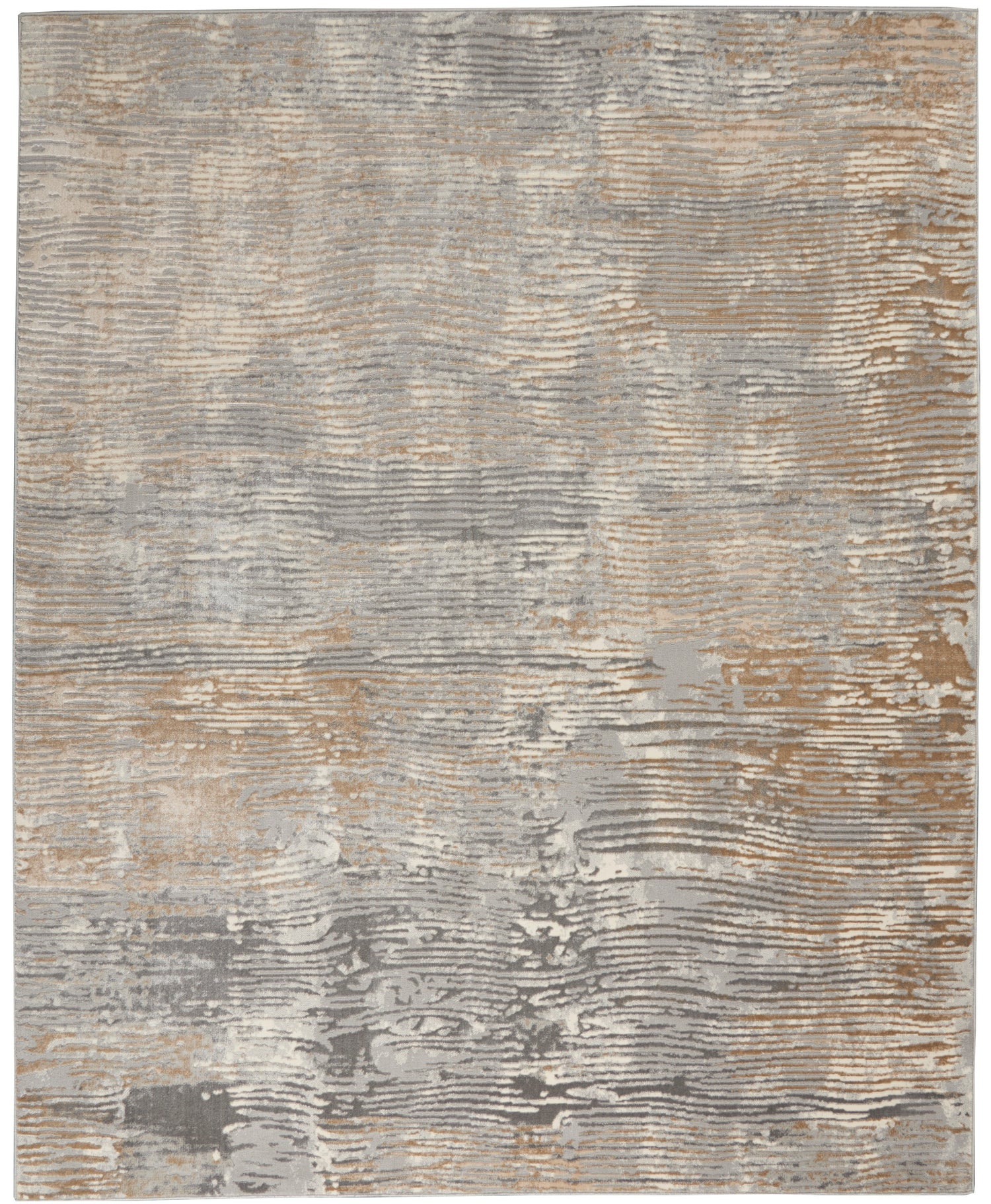 Nourison Home Solace  Grey Beige  Contemporary