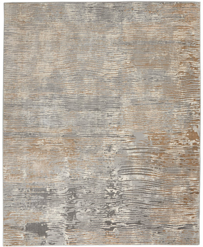 Nourison Home Solace  Grey Beige  Contemporary