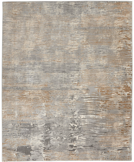 Nourison Home Solace  Grey Beige  Contemporary