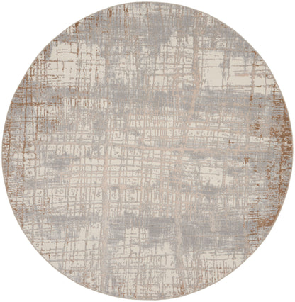 Calvin Klein CK950 Rush CK950 Ivory Taupe Contemporary Power-loomed Rug