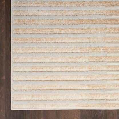 Nourison Home Splash  Beige Silver  Contemporary