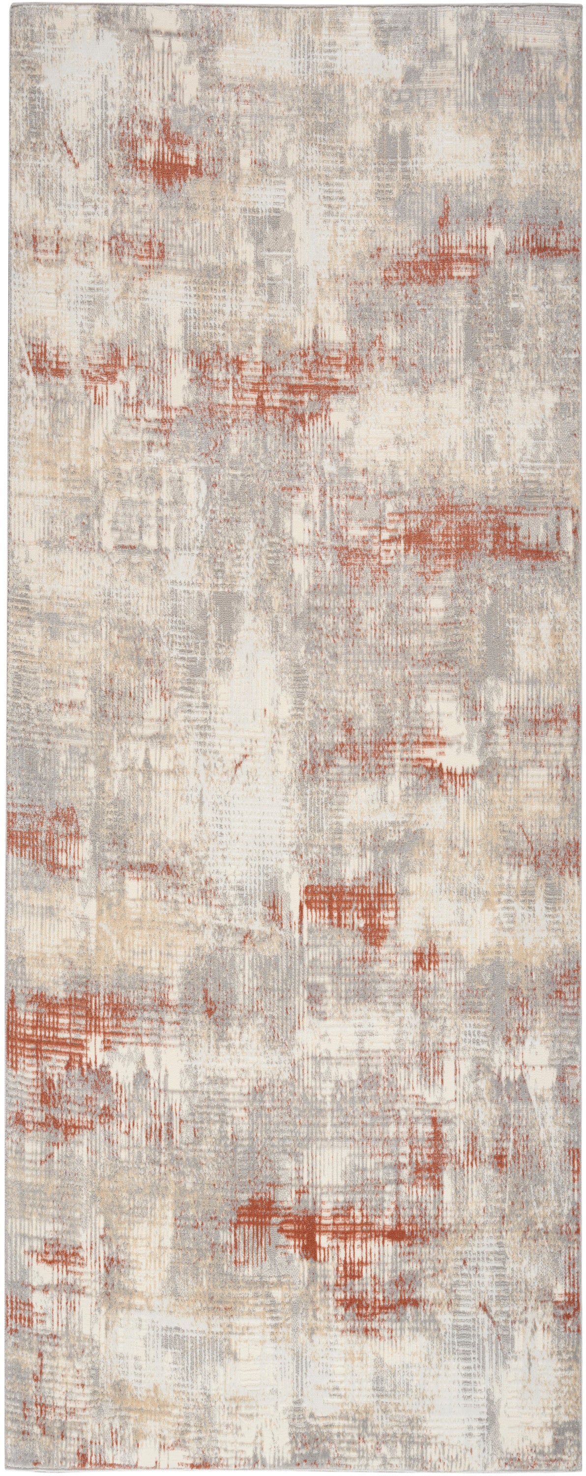 Calvin Klein CK950 Rush CK951 Ivory Multicolor Contemporary Power-loomed Rug