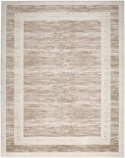Nourison Home Serenity Home  Mocha Ivory  Contemporary