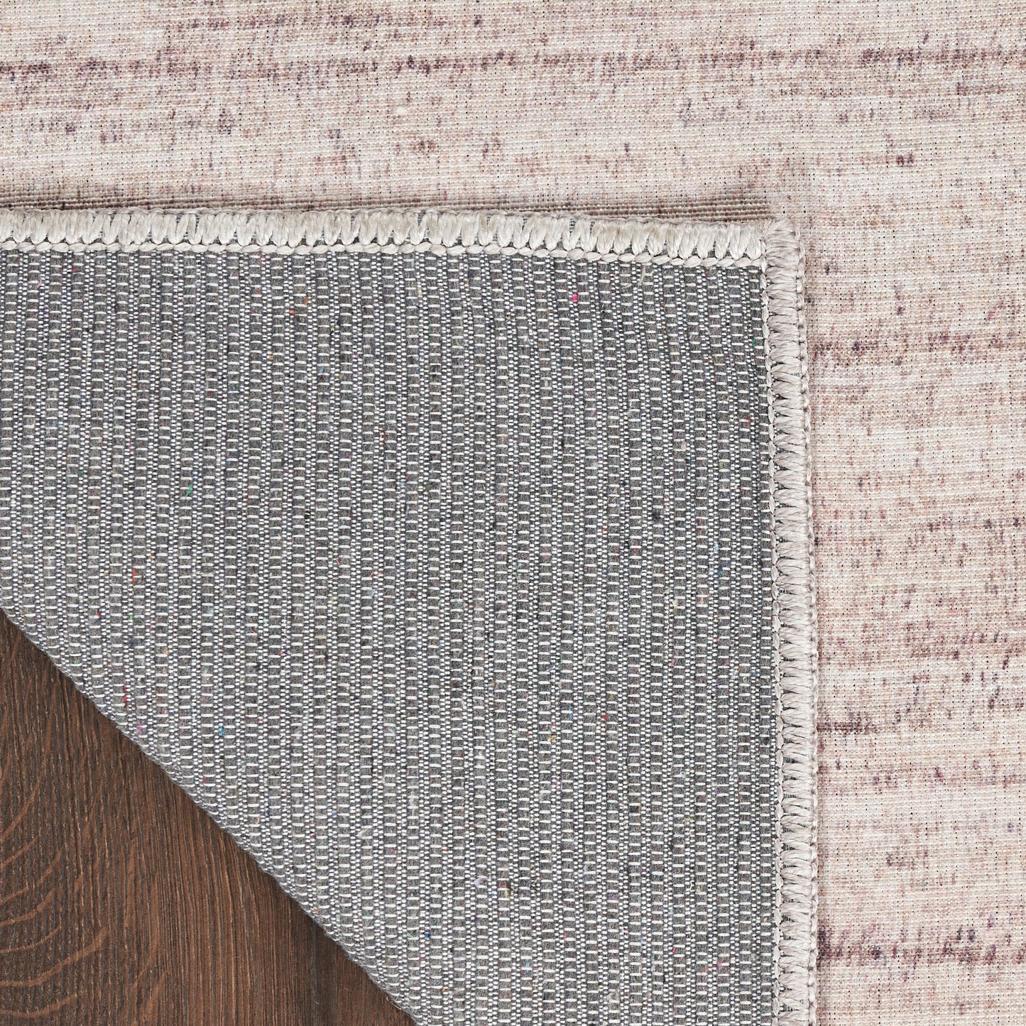 Nourison Home Washable Essentials  Ivory Mocha  Contemporary