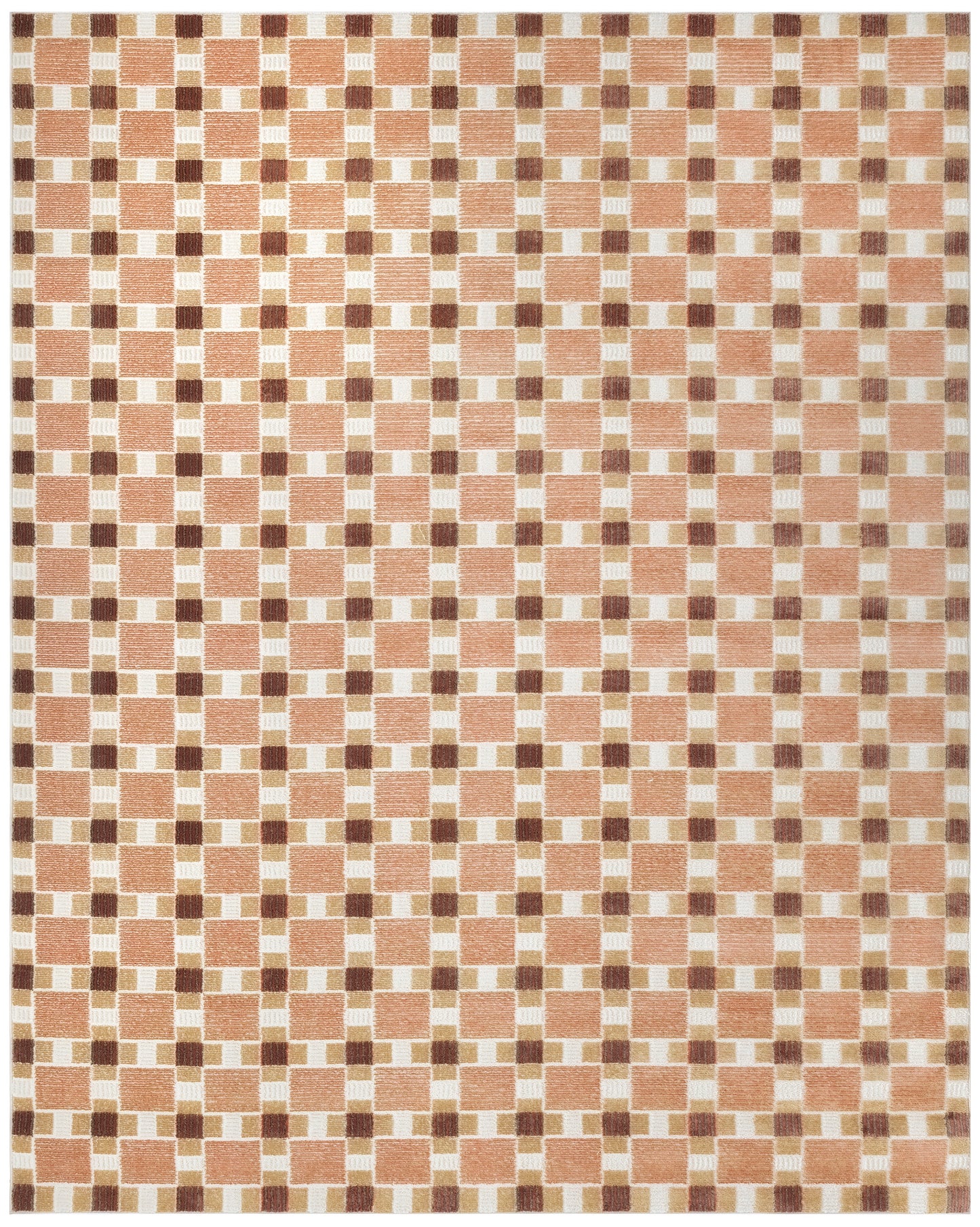 Nourison Home Nordic  Rust  Contemporary
