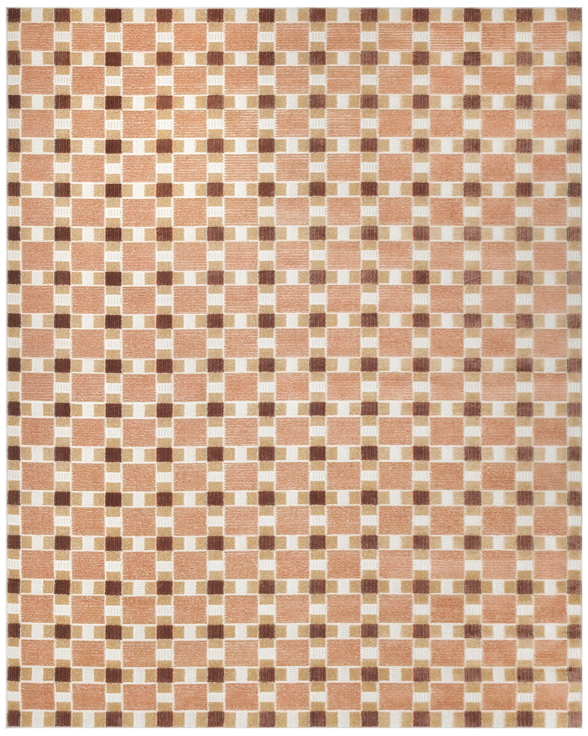 Nourison Home Nordic  Rust  Contemporary
