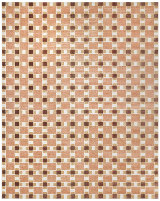 Nourison Home Nordic  Rust  Contemporary