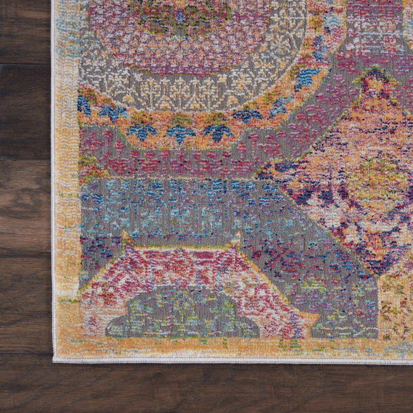 Nourison Home Ankara Global  Multicolor  Transitional