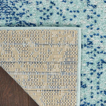 Nourison Home Passion  Blue Multicolor  Contemporary