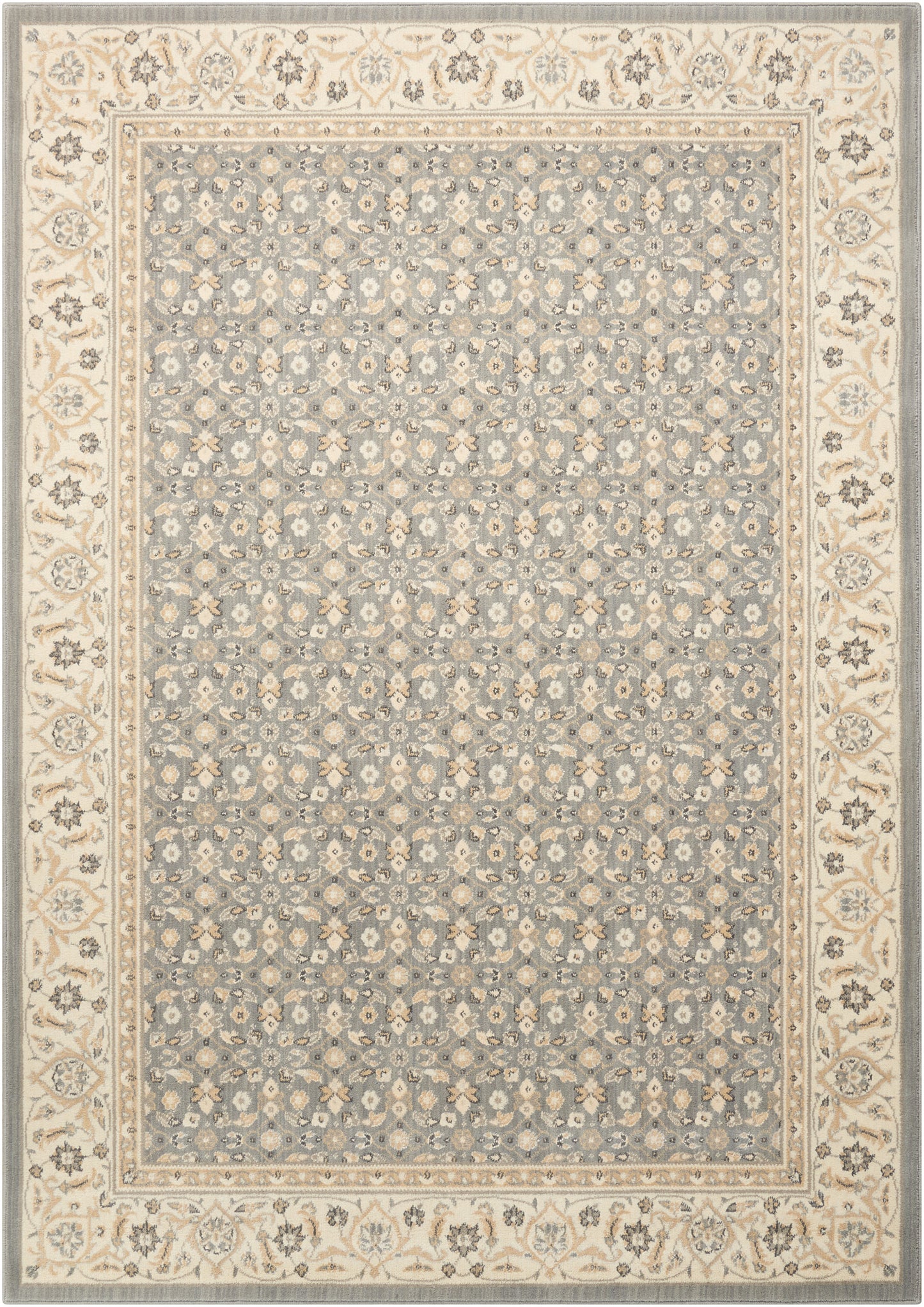 Nourison Home Persian Empire PE26 Silver Traditional Loomed Rug