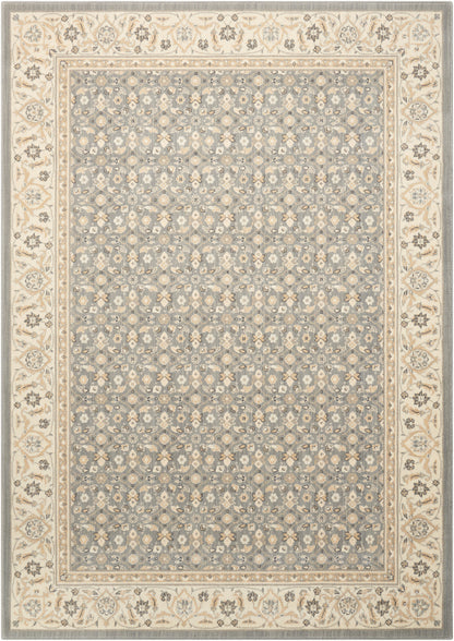 Nourison Home Persian Empire PE26 Silver Traditional Loomed Rug