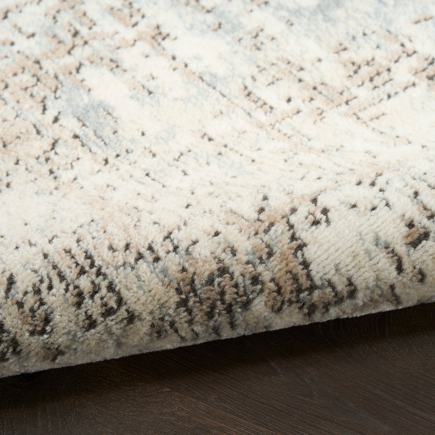 Nourison Home Quarry  Ivory Beige  Contemporary