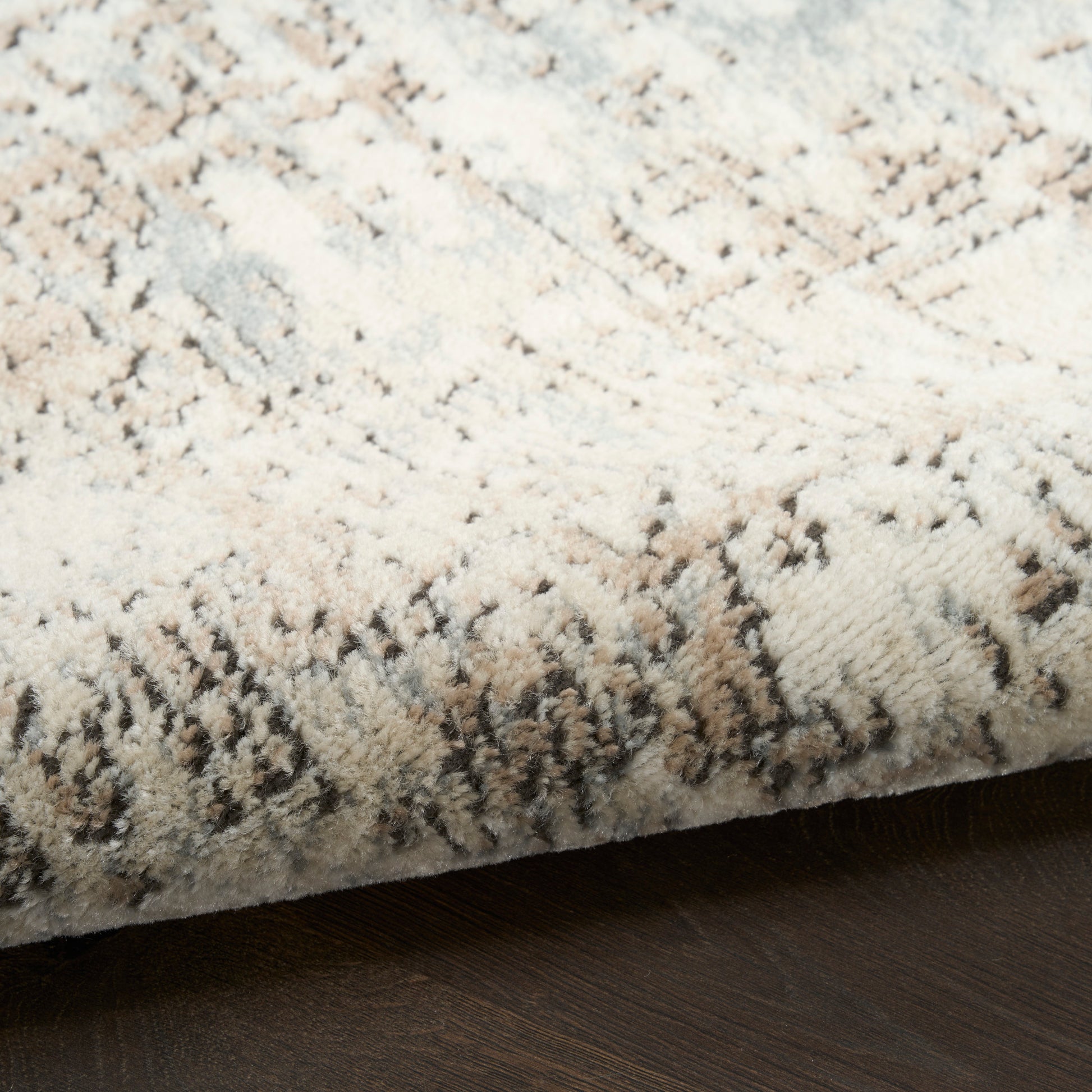 Nourison Home Quarry  Ivory Beige  Contemporary