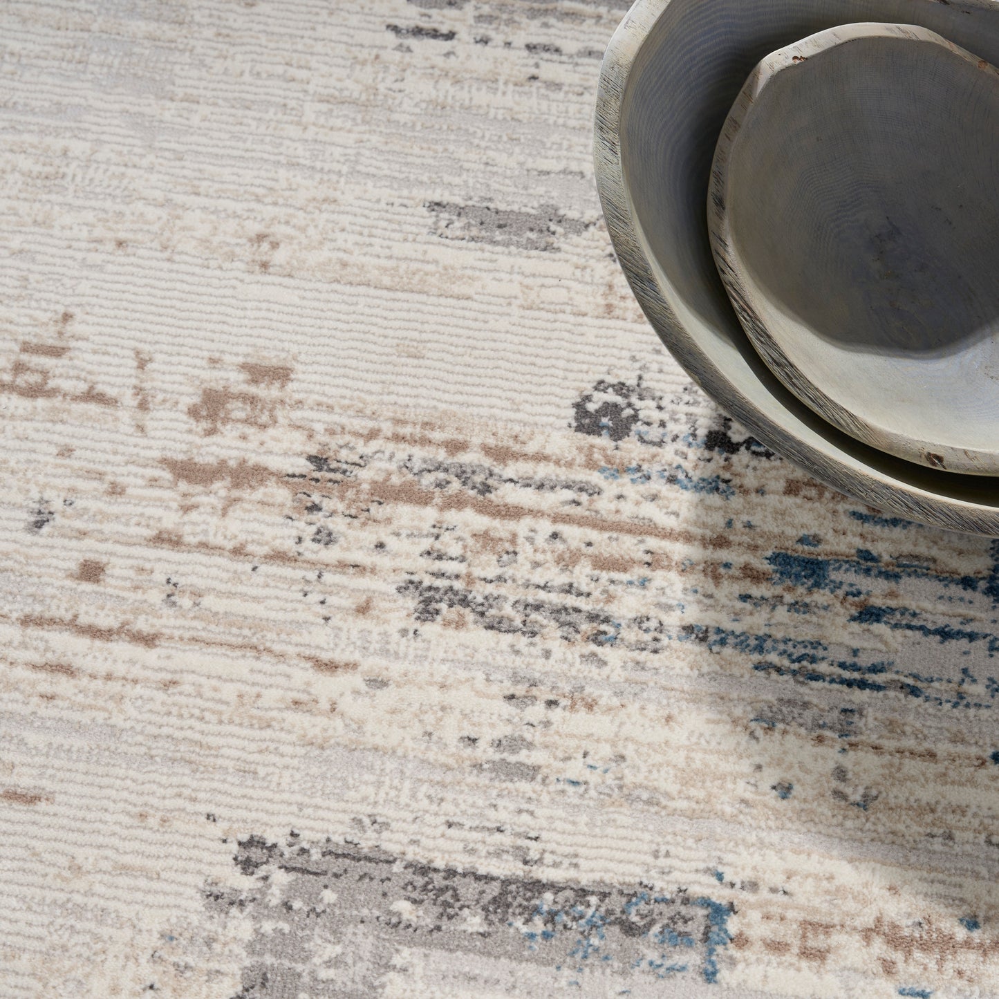 Calvin Klein CK022 Infinity  Ivory Grey Blue  Contemporary