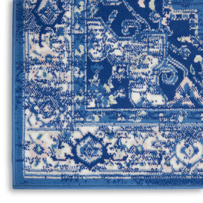 Nourison Home Whimsicle  Navy  Transitional