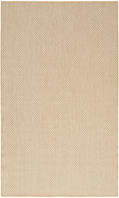 Nourison Home Courtyard COU01 Natural Contemporary Power-loomed Rug