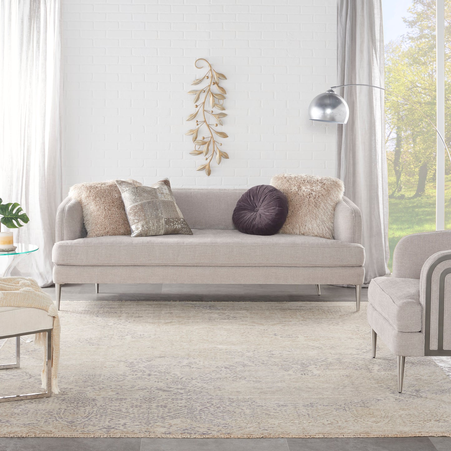 Nourison Home Aldora  Opal  Traditional