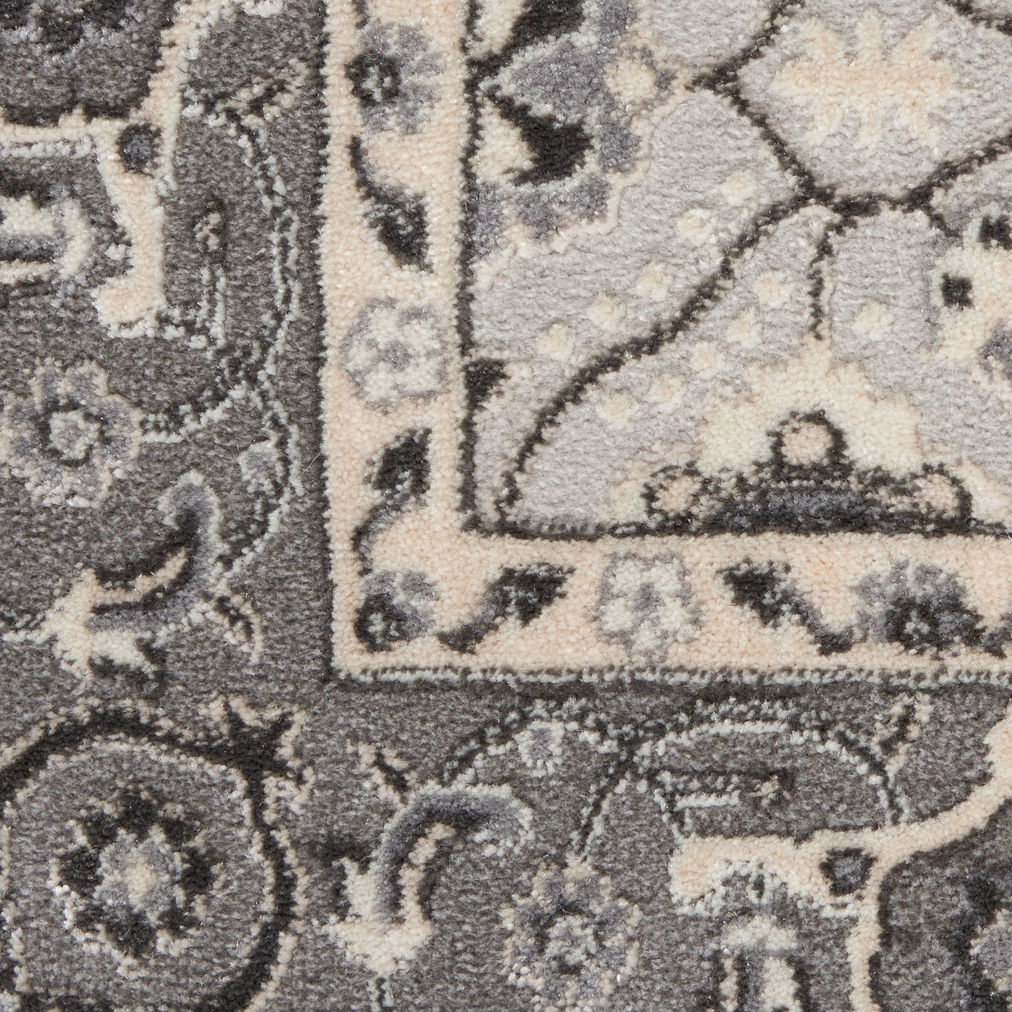 Nourison Home Grand Villa  Grey  Traditional