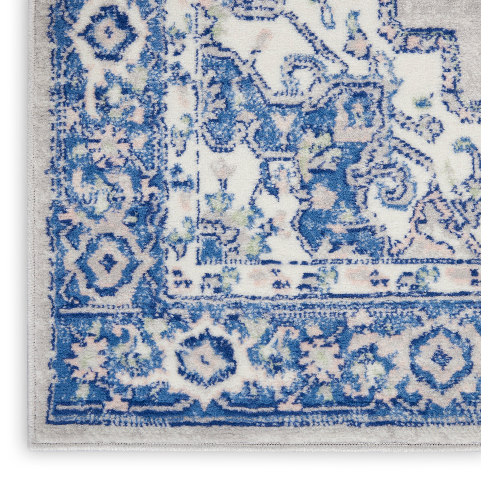 Nourison Home Whimsicle  Grey Blue  Transitional