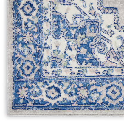 Nourison Home Whimsicle  Grey Blue  Transitional