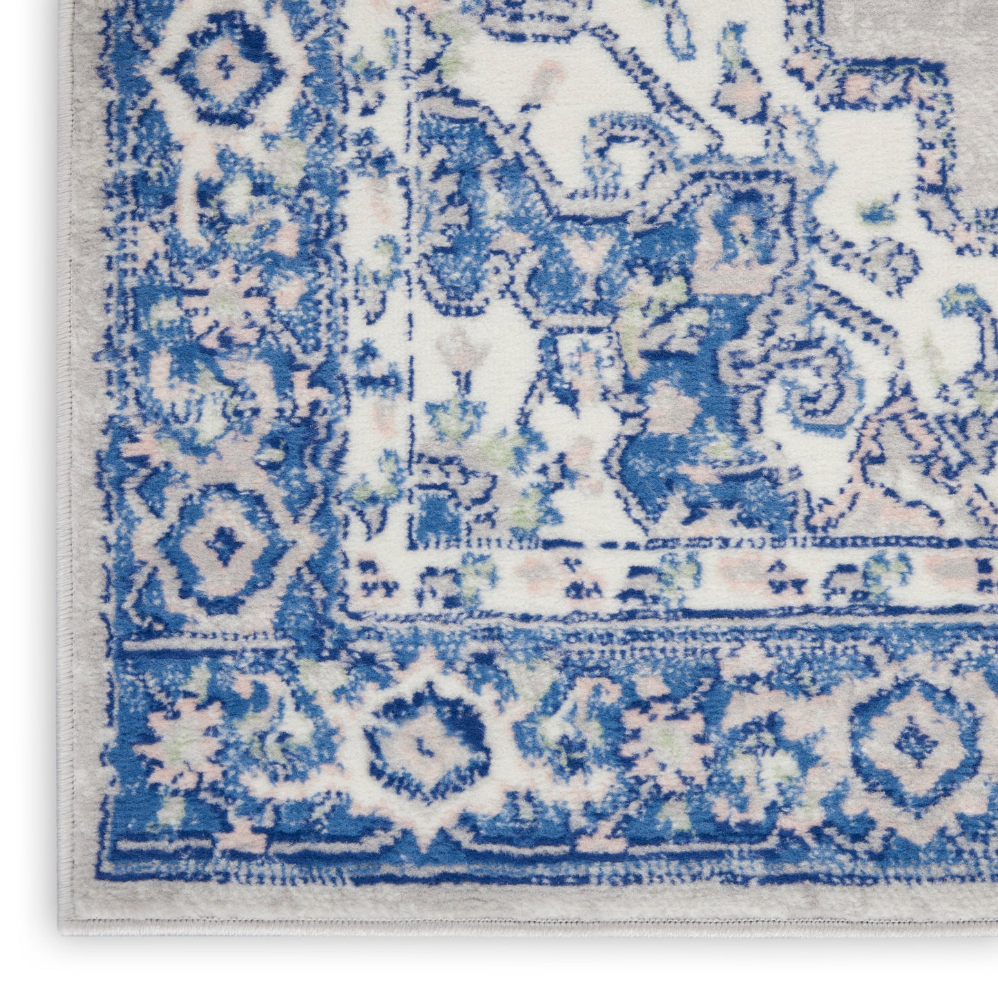 Nourison Home Whimsicle  Grey Blue  Transitional