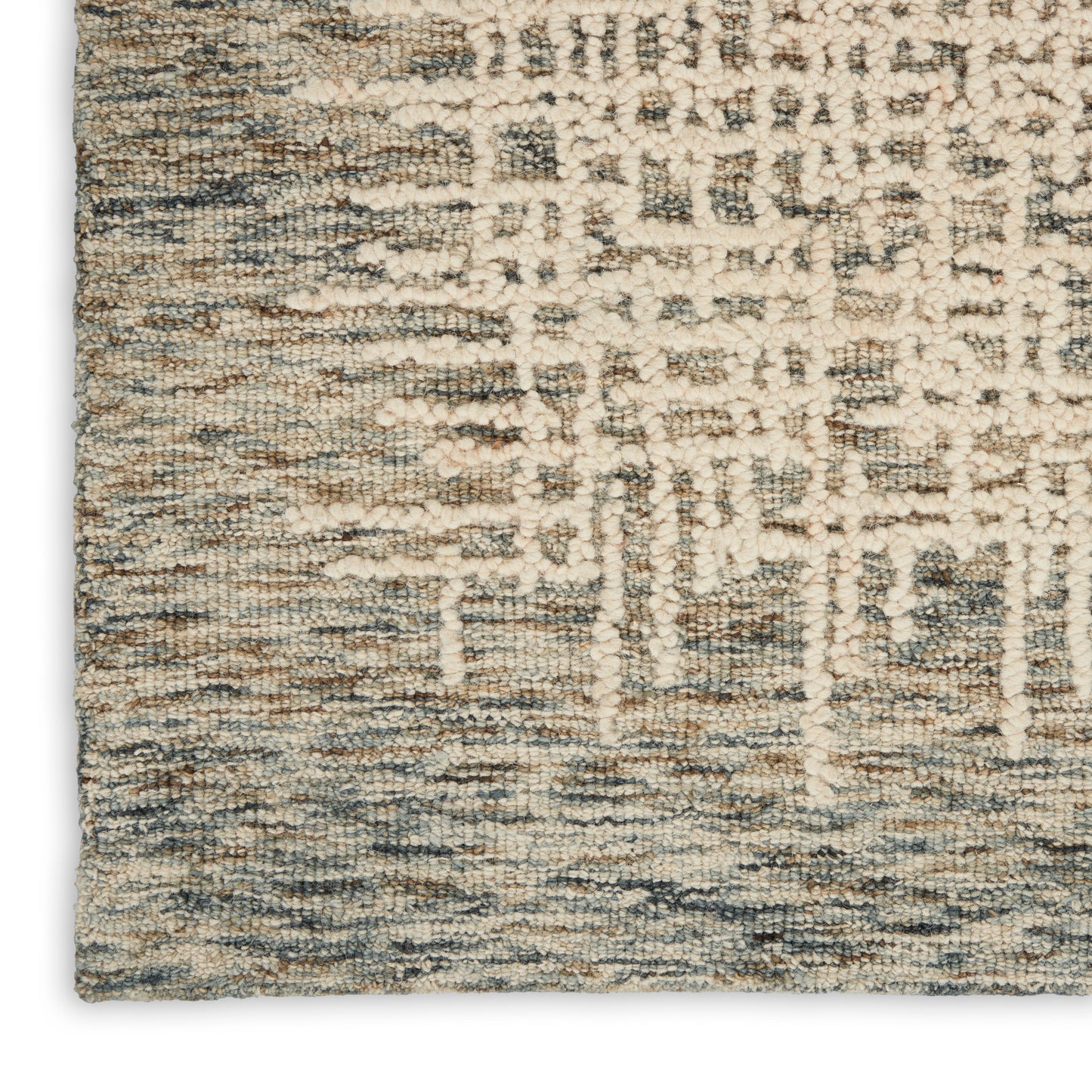 Nourison Home Colorado  Ivory Multicolor  Contemporary