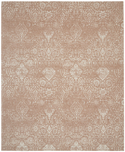 Nourison Home Damask  Beige Ivory  Transitional