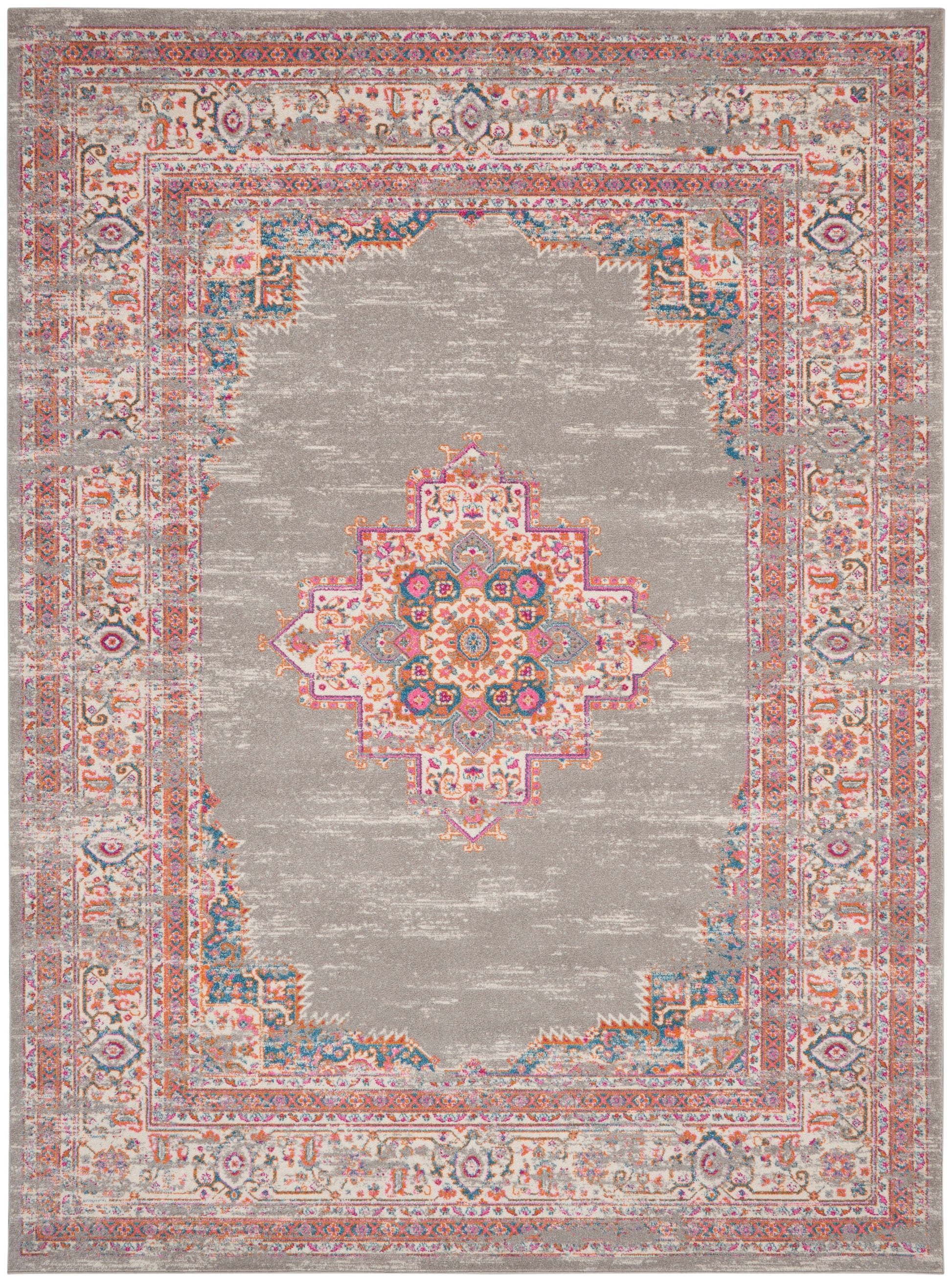 Nourison Home Passion  Grey  Transitional
