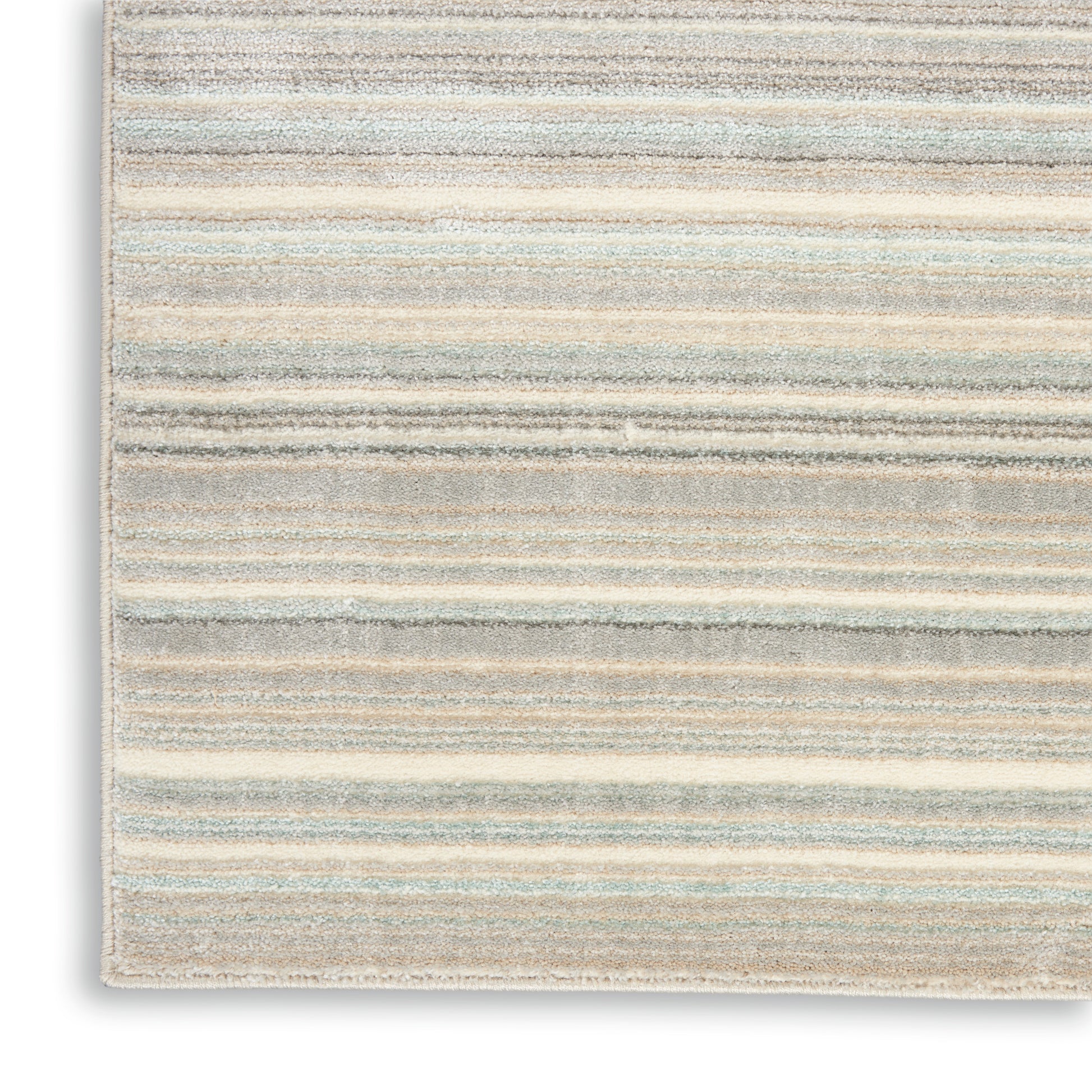 Nourison Home Marmara  Grey Ivory Teal  Contemporary