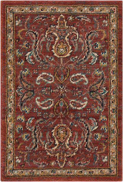 Nourison Home Nourison 2020 NR204 Brick Traditional Loomed Rug