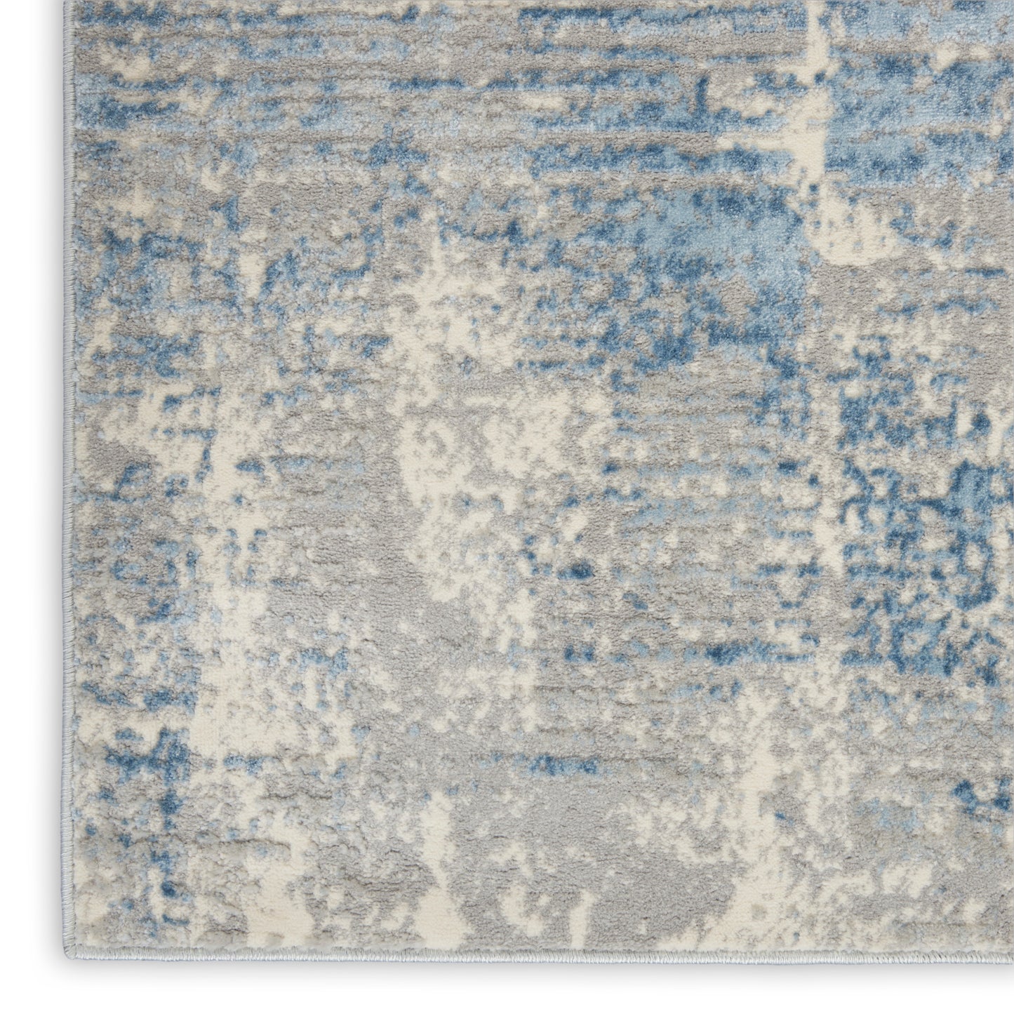 Nourison Home Solace  Ivory Grey Blue  Contemporary