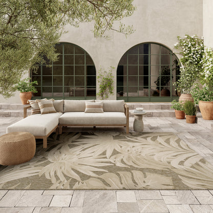 Nourison Home Aloha  Ivory Sage  Contemporary