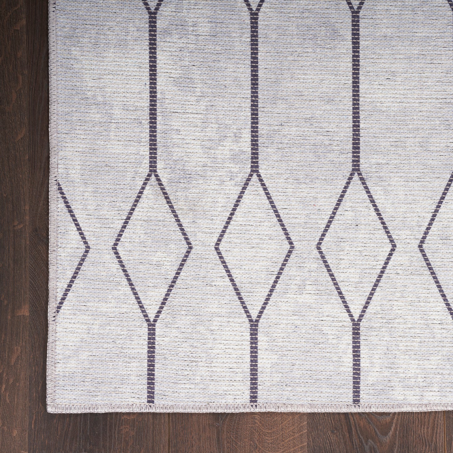 Nourison Home New Concept Washables  Ivory Grey  Contemporary
