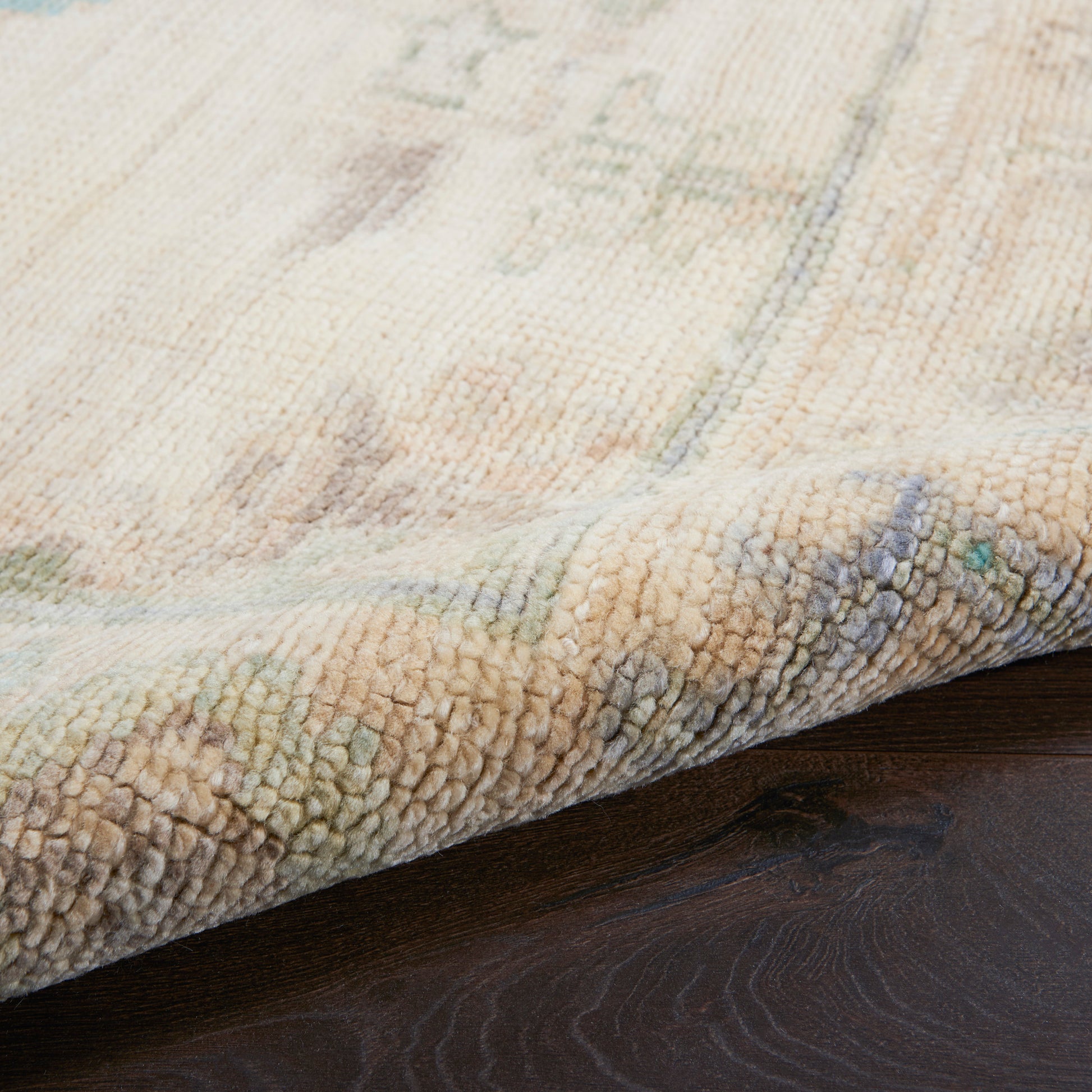 Nourison Home Odessa  Ivory Multicolor  Traditional