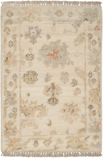 Nourison Home Whispers WHP04 Ivory Traditional Hand Knotted Rug